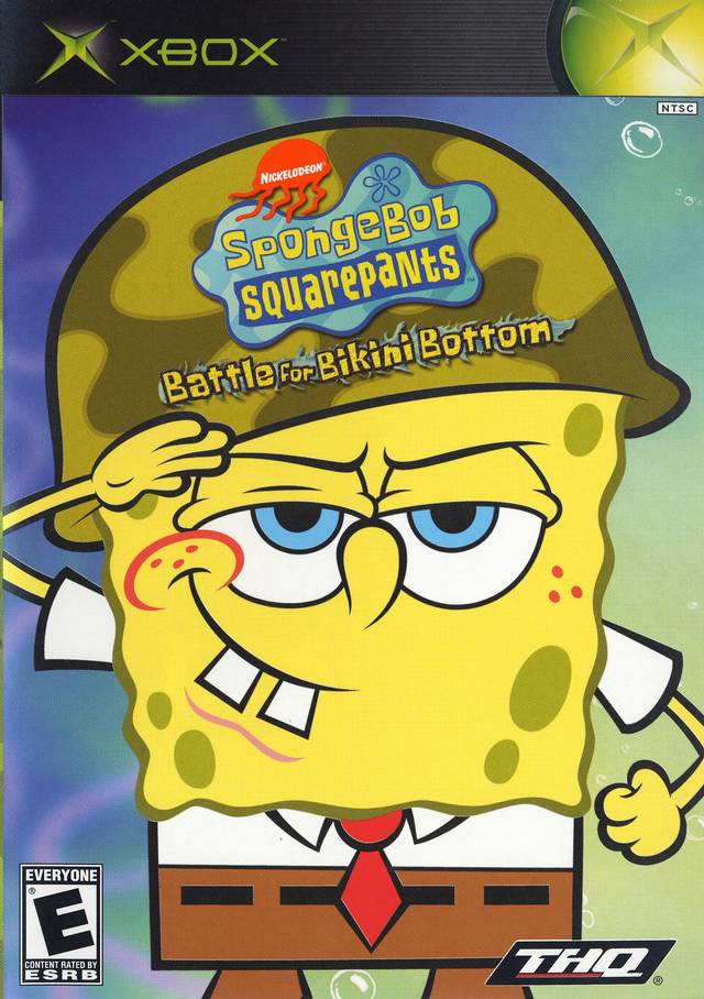 SpongeBob SquarePants Battle for Bikini Bottom Original Xbox - Used Games - VGMX