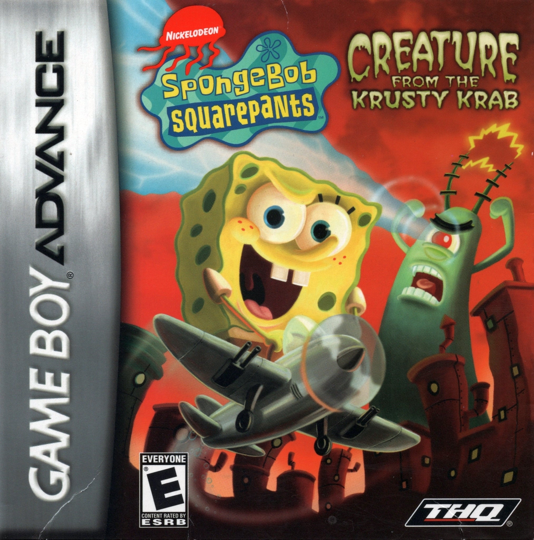 SpongeBob SquarePants Creature from Krusty Krab Game Boy Advance - Caseless Games