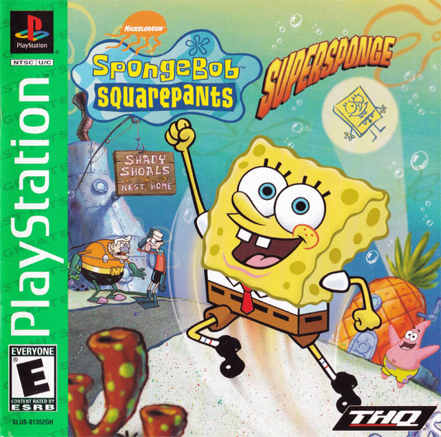 SpongeBob SquarePants Super Sponge [Greatest Hits] PlayStation 1 - Used Games