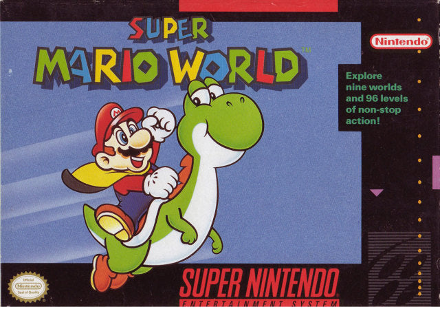 Super Mario World Nintendo SNES - Caseless Games - VGMX
