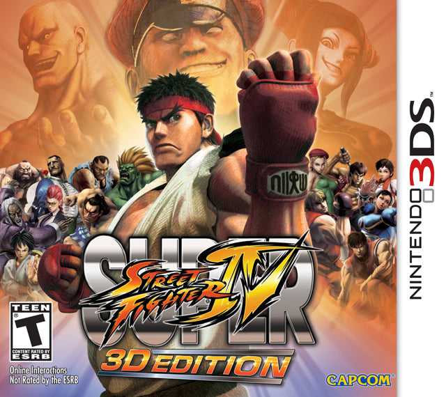 Super Street Fighter IV 3D Edition Nintendo 3DS - Used Games - VGMX