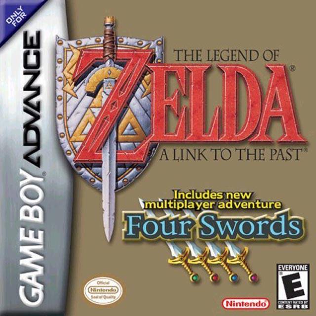The Legend of Zelda: A Link to the Past / Four Swords Game Boy Advance - Caseless Games - VGMX
