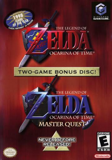 The Legend of Zelda Ocarina of Time Master Quest Nintendo Game Cube - Used Games