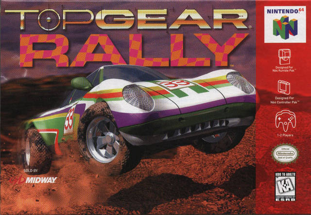 Top Gear Rally Nintendo 64 - Caseless Games