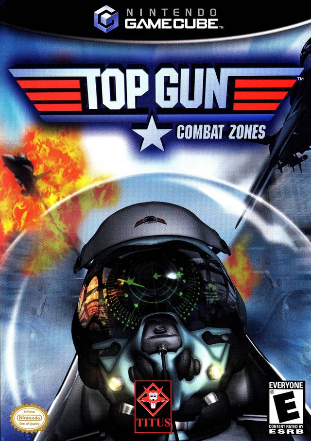 Top Gun Combat Zones Nintendo Game Cube - Used Games - VGMX