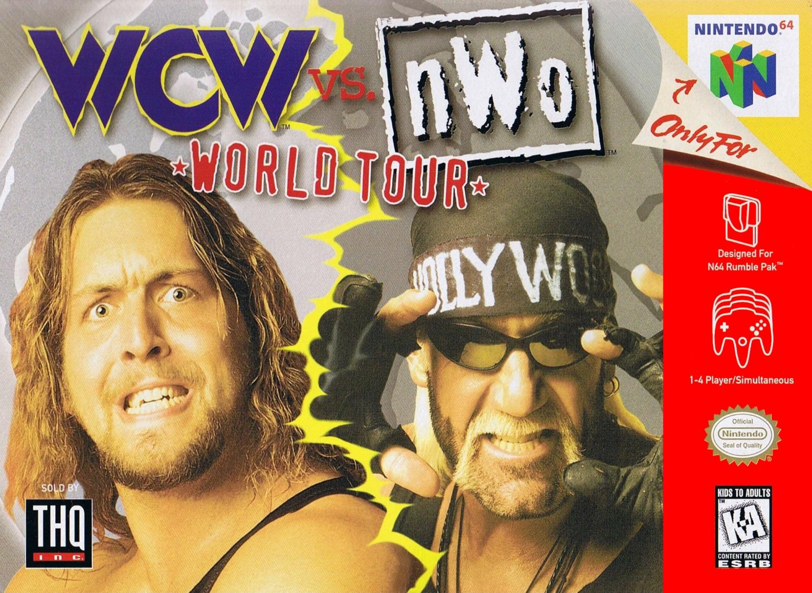 WCW vs NWO World Tour Nintendo 64 - Caseless Games - VGMX
