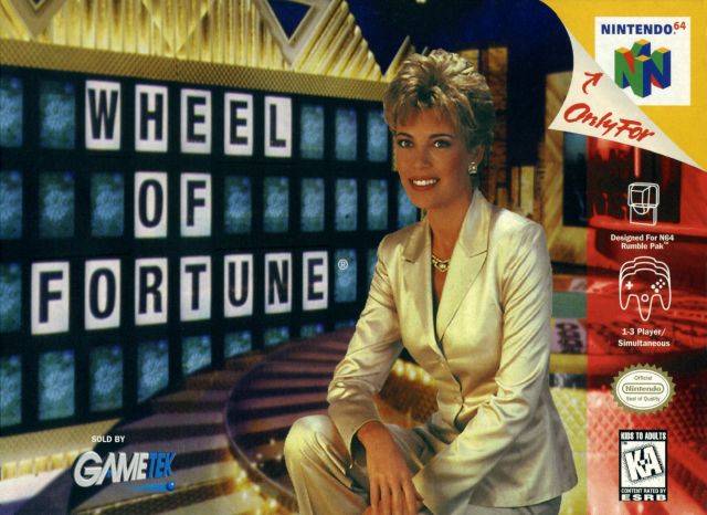Wheel of Fortune Nintendo 64 - Caseless Games