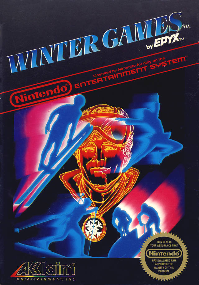 Winter Games Nintendo NES - Caseless Games