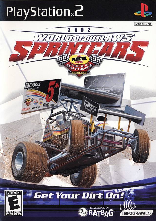 World of Outlaws: Sprint Cars 2002 PlayStation 2 - Used Games - VGMX
