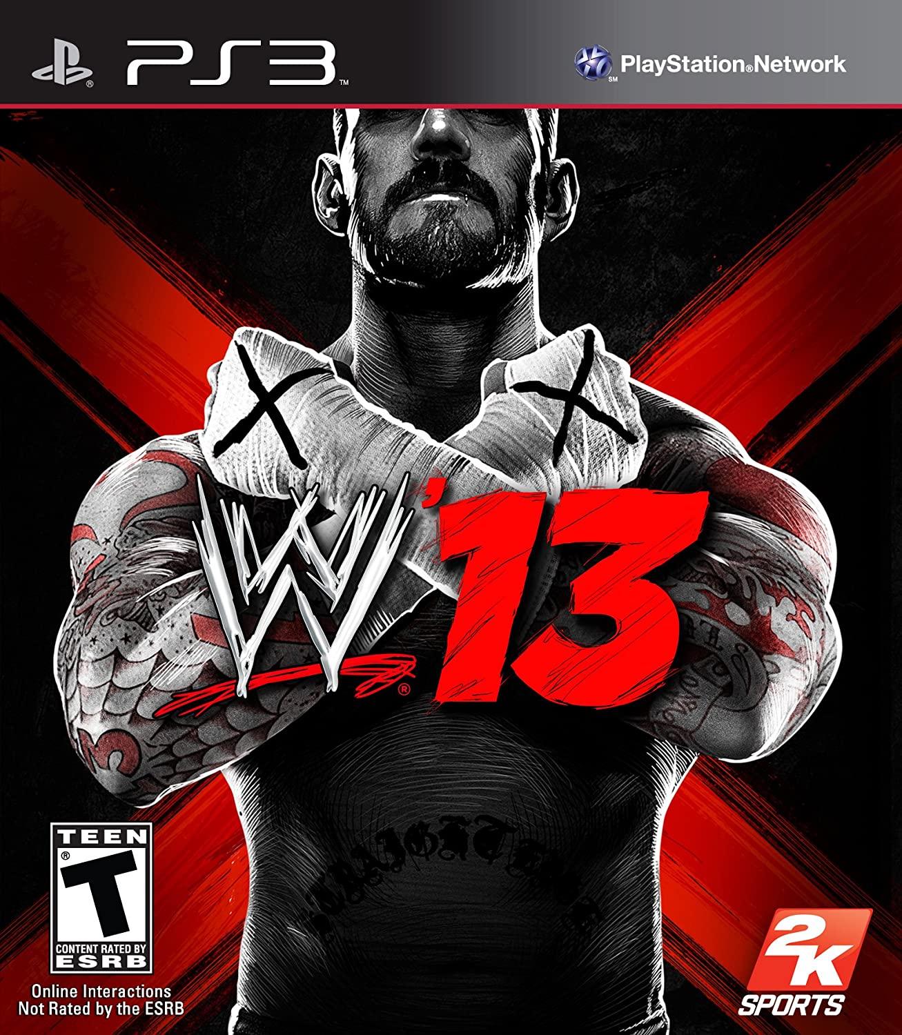 WWE '13 PlayStation 3 - Used Games - VGMX