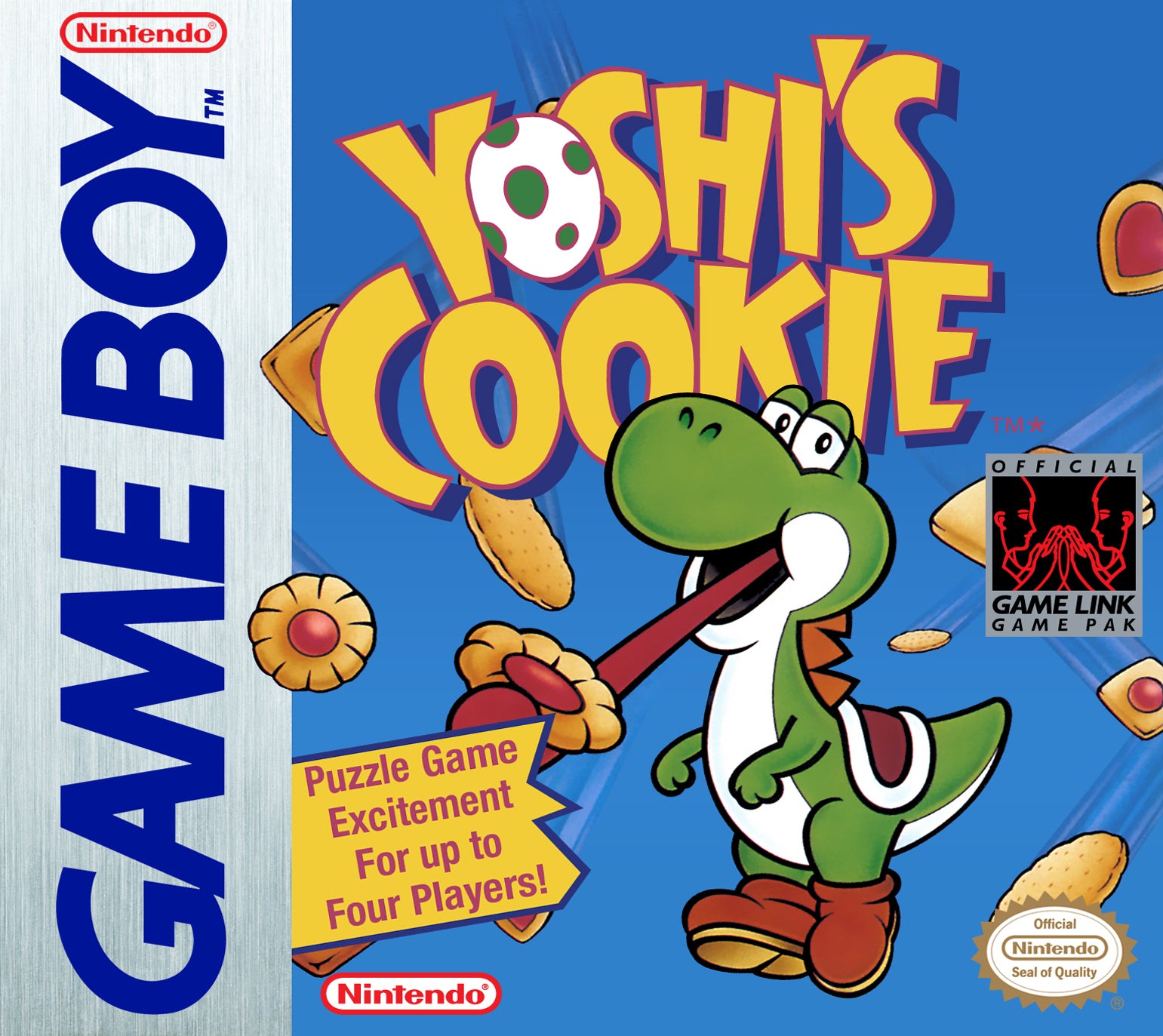 Yoshi's Cookie Game Boy - Caseless Games