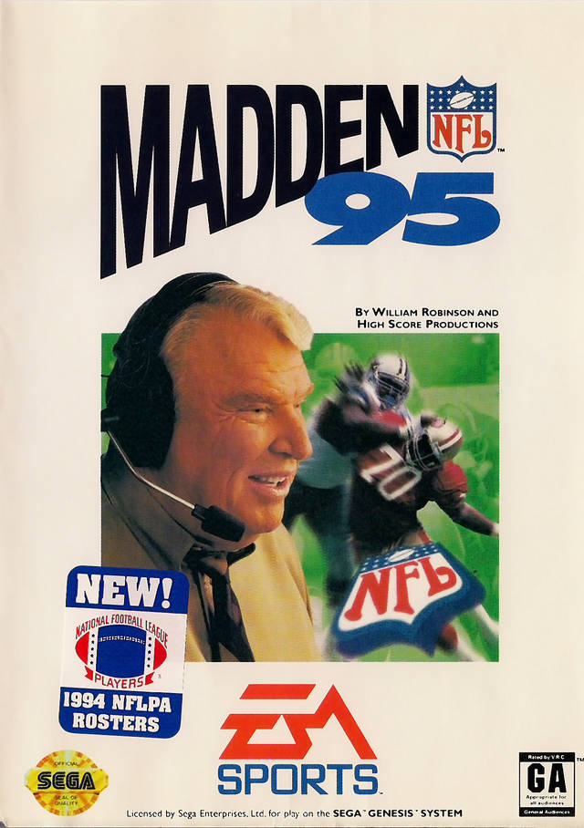 Madden NFL '95 - Sega Genesis - VGMX