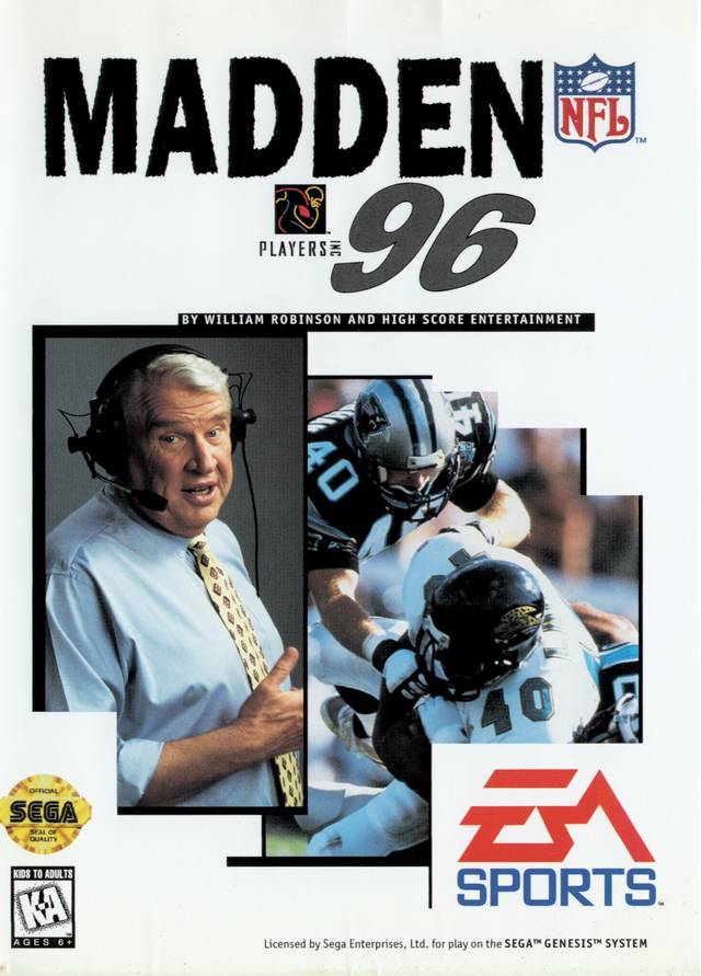 Madden NFL '96 - Sega Genesis - VGMX