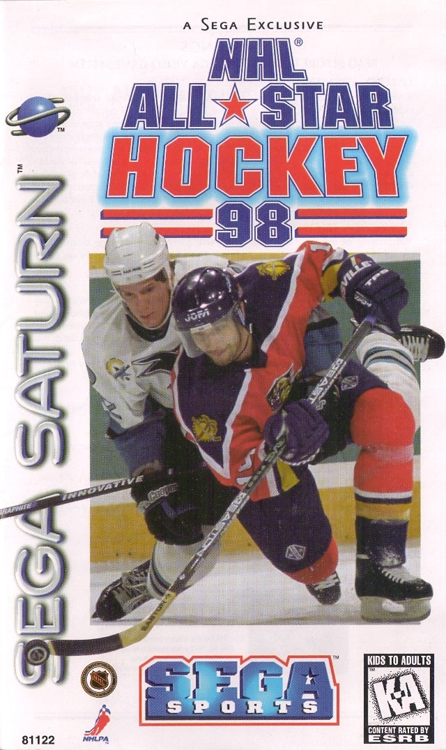 NHL All-Star Hockey 98 - Sega Saturn - VGMX