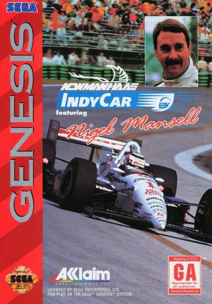 Nigel Mansell's Indy Car Racing - Sega Genesis - VGMX