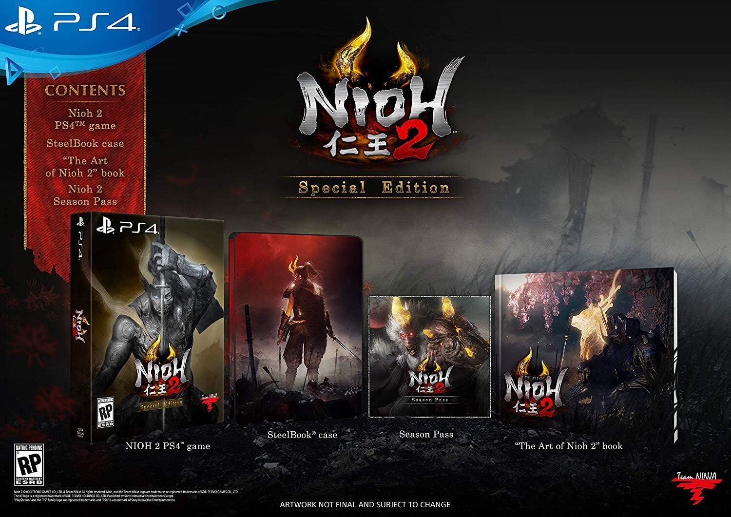 Nioh 2 [Special Edition] - PlayStation 4 - VGMX