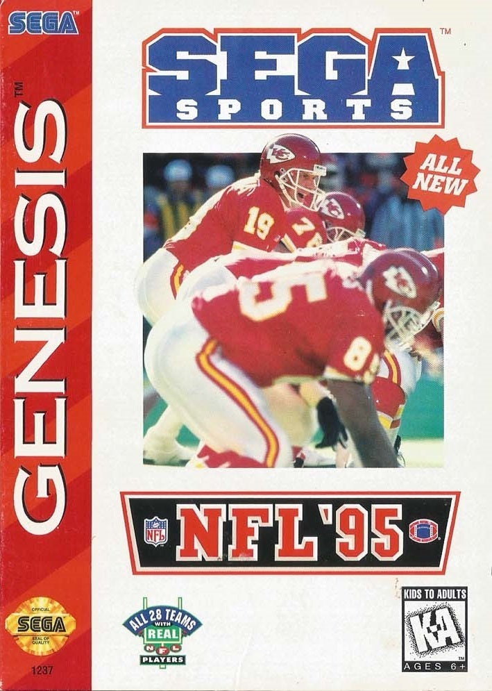 Sega Sports NFL '95 - Sega Genesis - VGMX