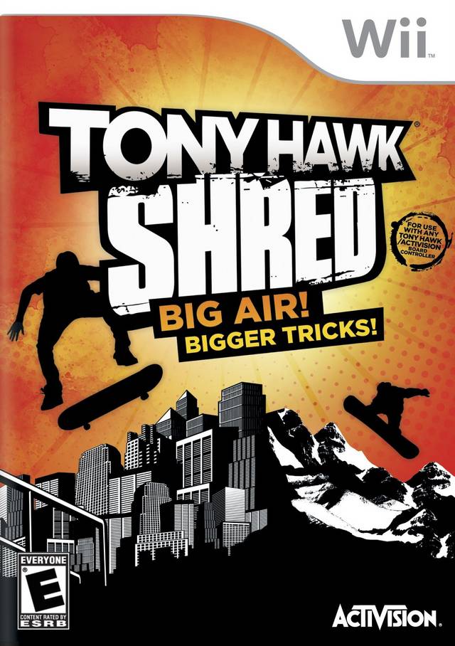 Tony Hawk's Shred - Wii - VGMX