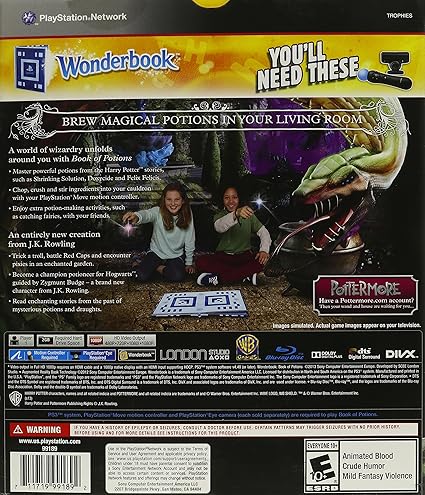 Wonderbook: Book Of Potions - PlayStation 3 - VGMX
