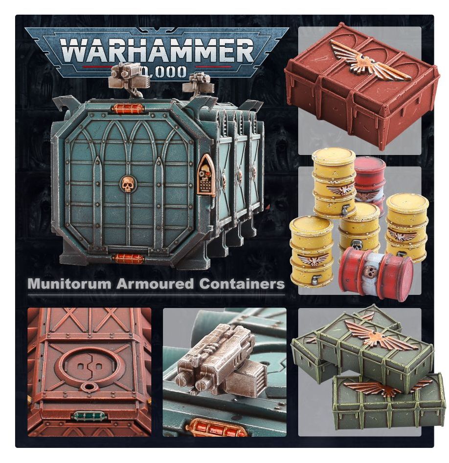 Warhammer 40K: Battlezone: Manufactorum – Munitorum Armoured Containers