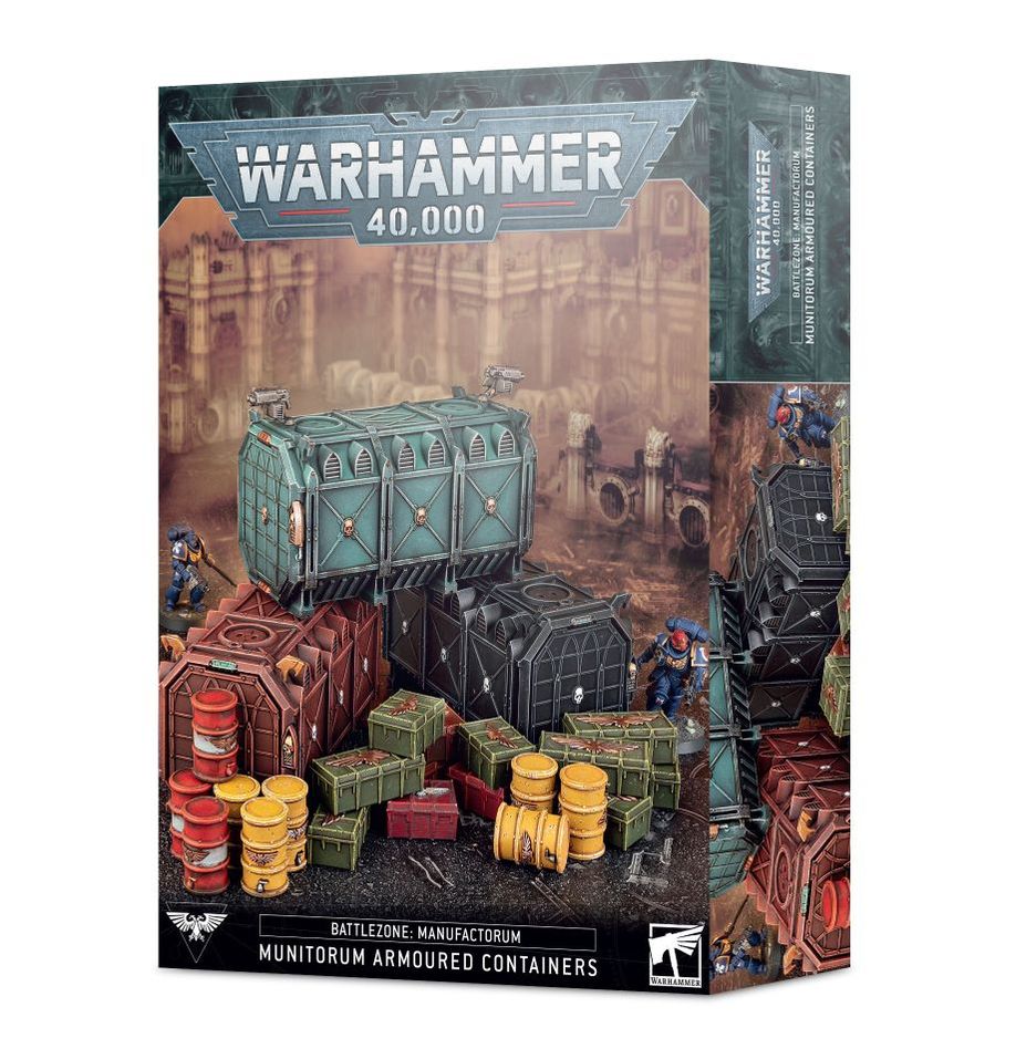 Warhammer 40K: Battlezone: Manufactorum – Munitorum Armoured Containers
