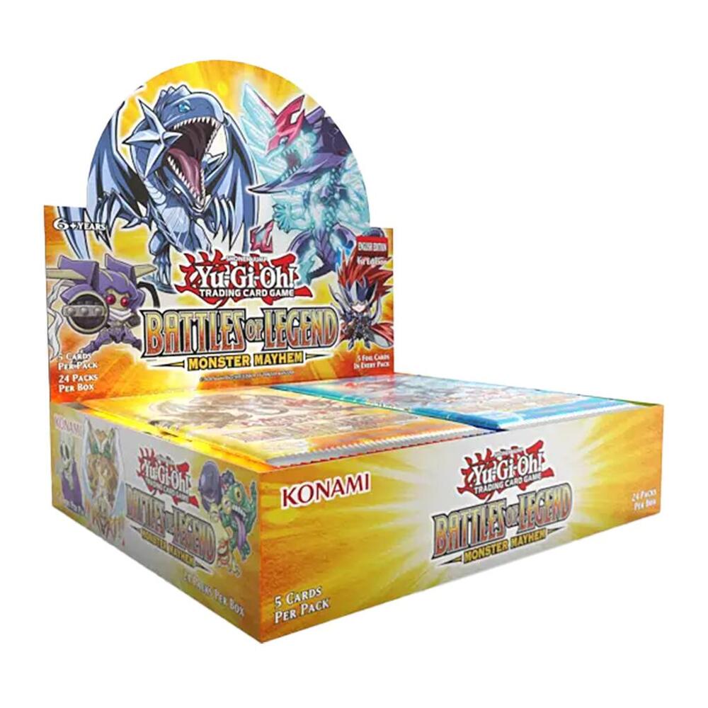 Yu-Gi-Oh! Battles of Legend: Monster Mayhem Booster Box - VGMX