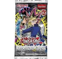 YuGiOh Trading Card Game Invasion of Chaos Booster Pack [9 Cards, 25th Anniversary] - VGMX