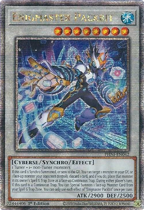 Yu-Gi-Oh!: Enigmaster Packbit (Quarter Century Secret Rare) - Phantom Nightmare - VGMX