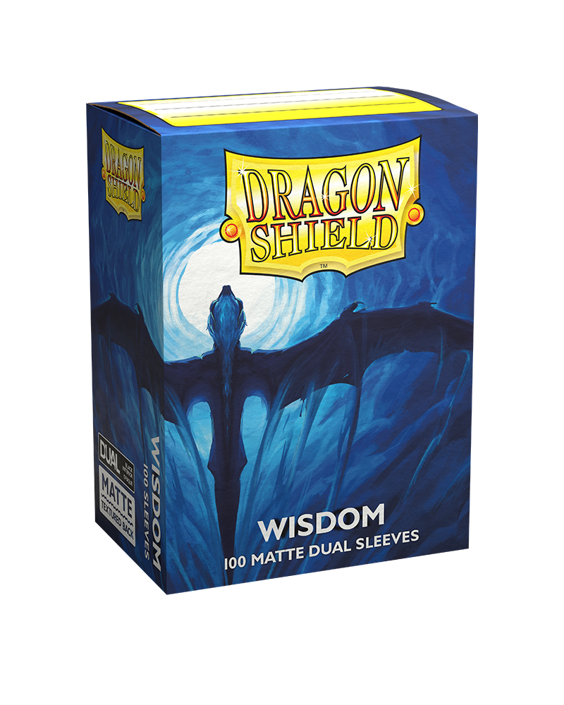Dragon Shield Sleeves: Standard Matte - Wisdom 100 CT - VGMX