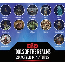 Dungeons & Dragons Idols of the Realms: 2D Minis: Boneyard Set 1