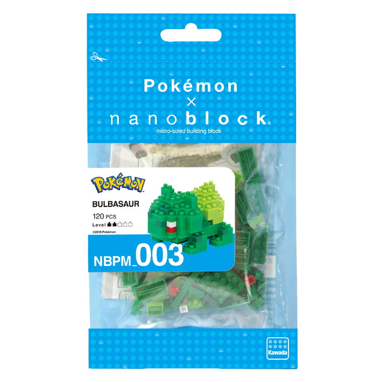 Nanoblock: Pokémon - Bulbasaur