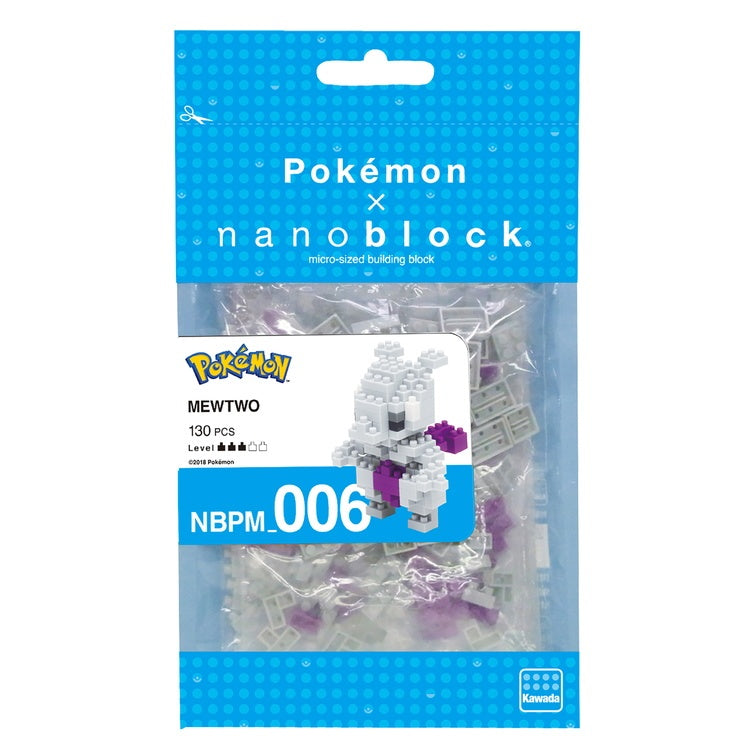 Nanoblock: Pokémon - Mewtwo