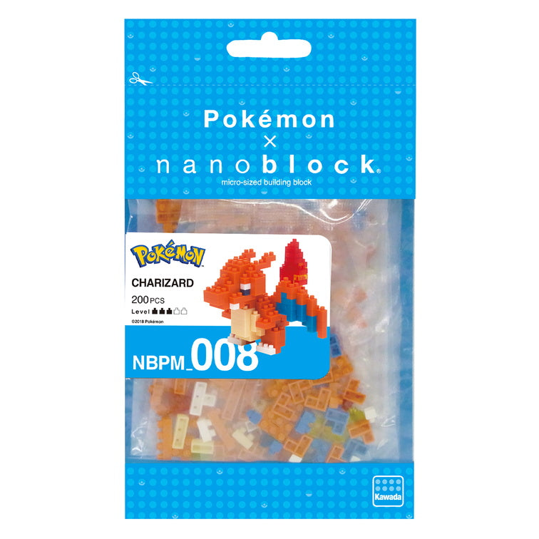 Nanoblock Pokemon Mega Dracaufeu