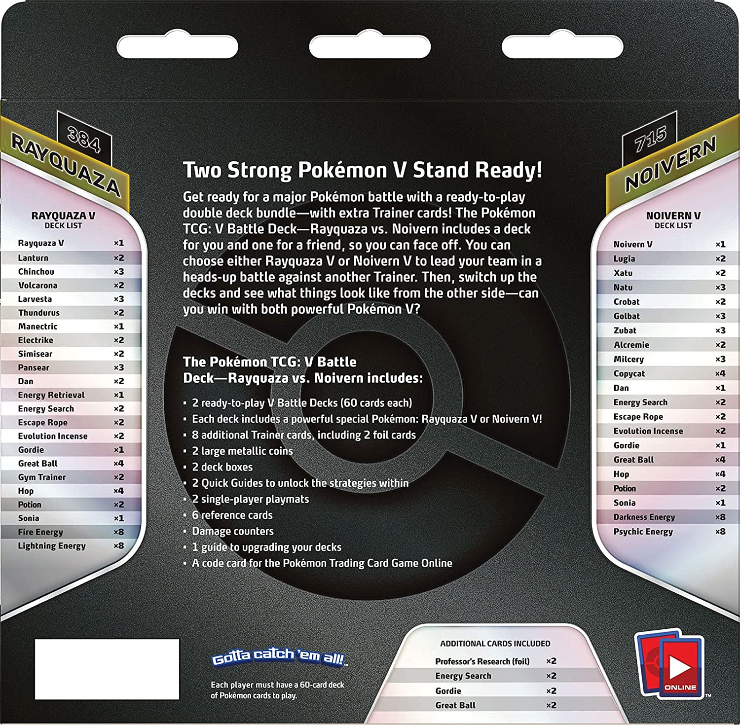 Pokemon Trading Card Game: Zeraora vs Deoxys V Battle Deck Bundle | GameStop