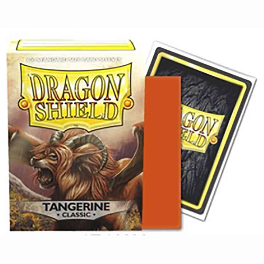 Dragon Shield: Classic Tangerine (100) Protective Sleeves