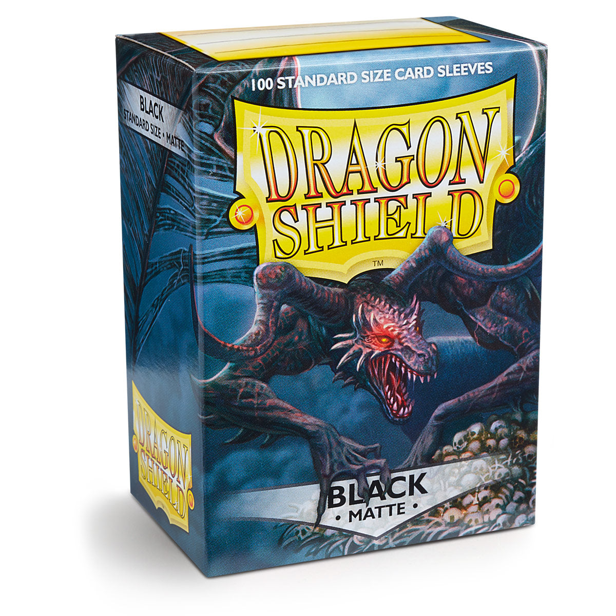 Dragon Shield: Matte Black (100) Protective Sleeves