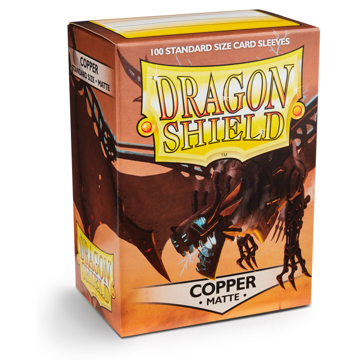 Dragon Shield: Matte Copper (100) Protective Sleeves