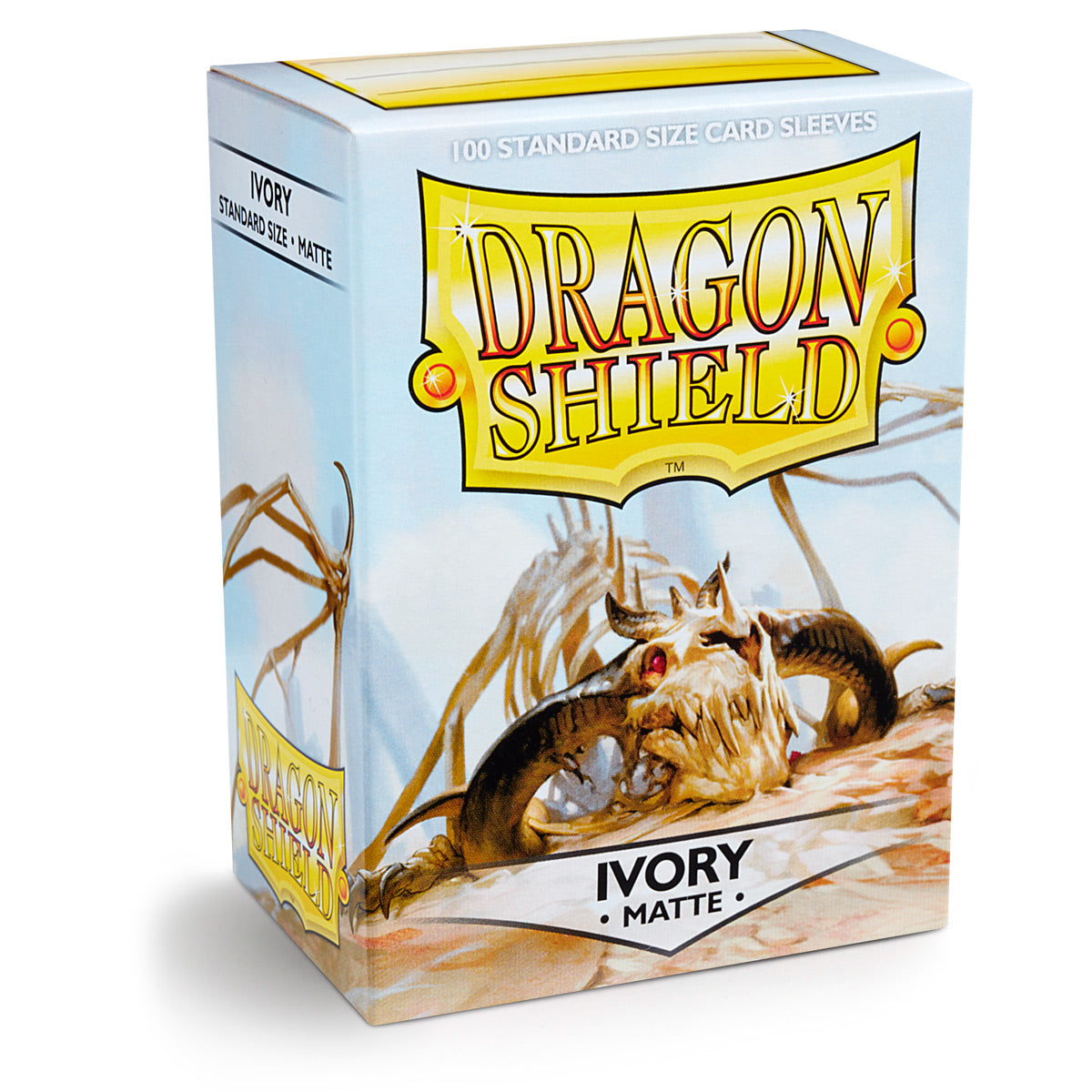 Dragon Shield: Matte Ivory (100) Protective Sleeves
