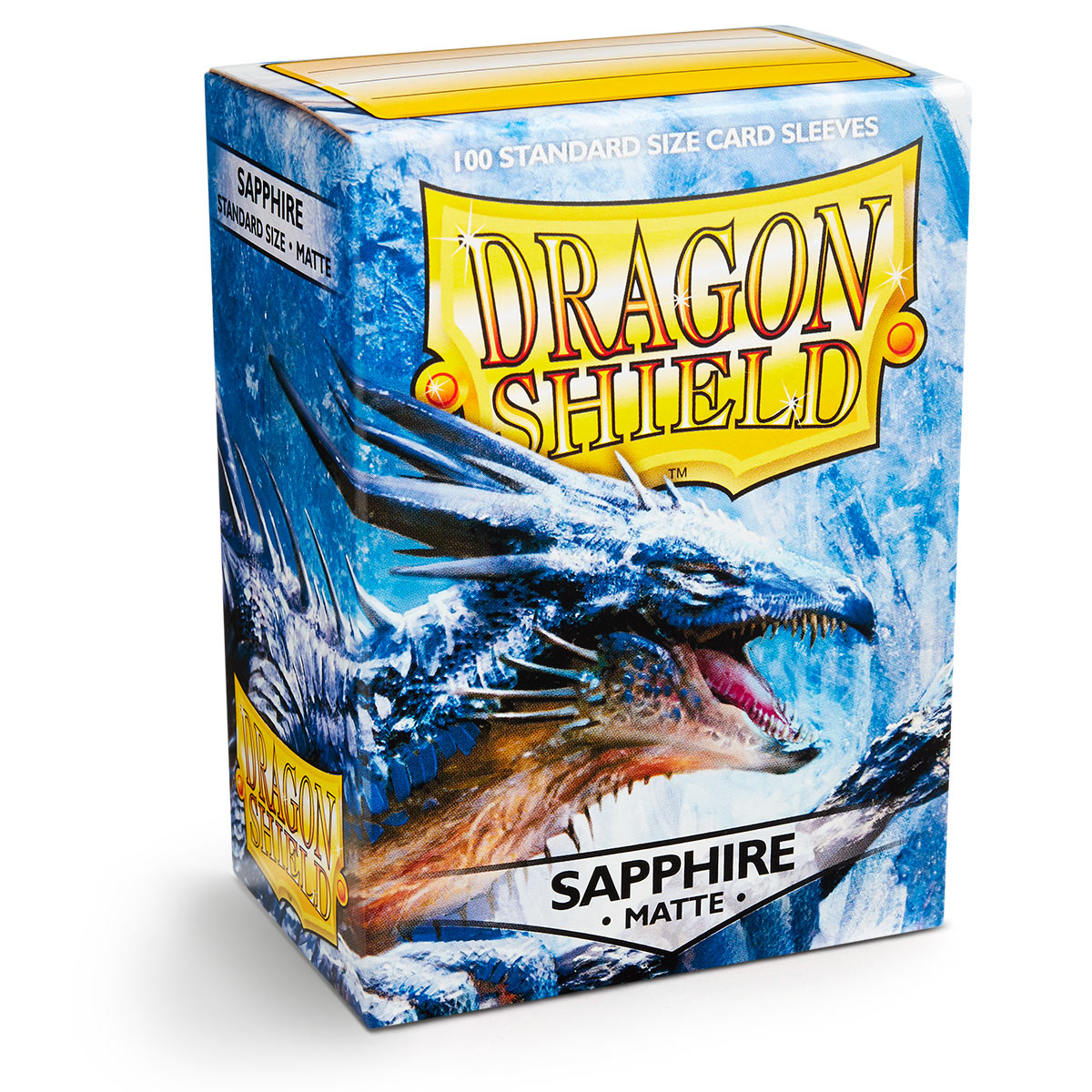 Dragon Shield Matte Sapphire Standard Sleeves (100)