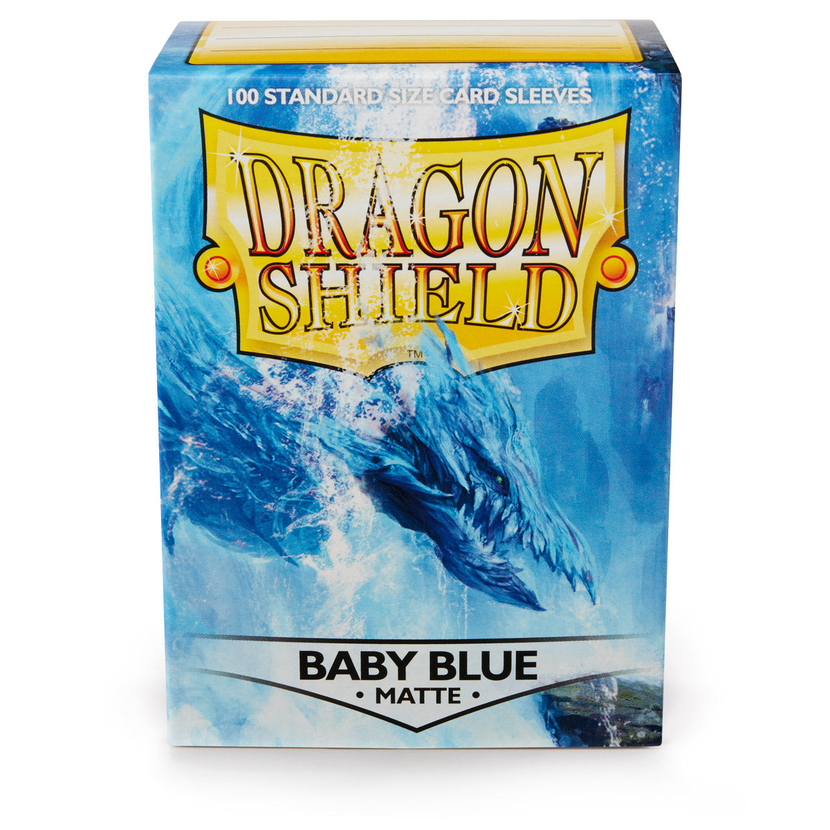 Dragon Shield: Matte Baby Blue (100) Protective Sleeves
