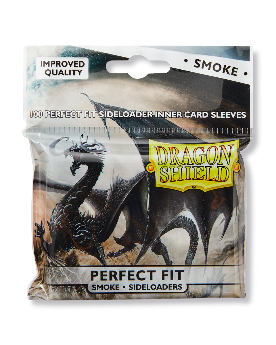 Dragon Shield: Smoke Sideloader (100) Perfect Fit Sleeves