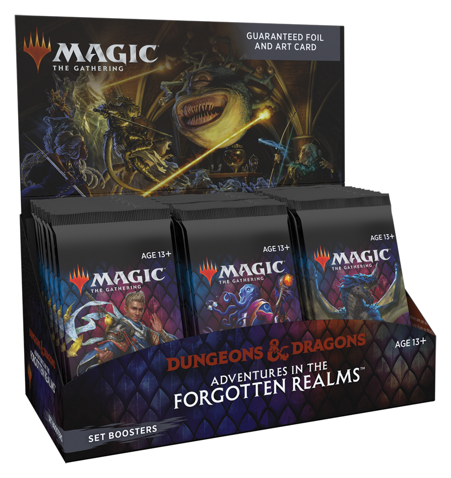 Magic: The Gathering - Adventures in the Forgotten Realms - Set Booster Box