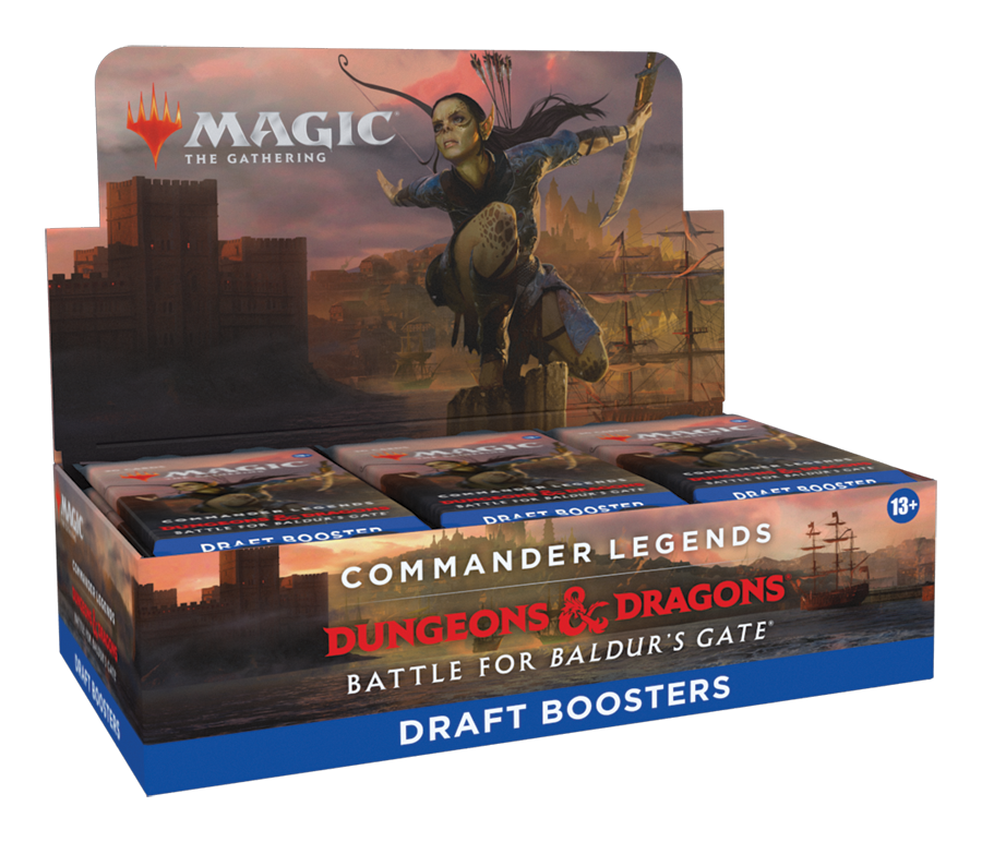 Magic the Gathering Commander Legends Battle for Baldur's Gate - Draft Booster Box