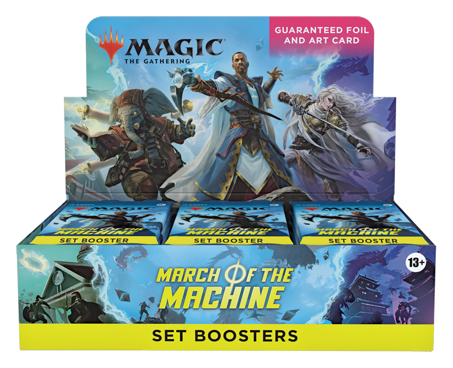 March of the Machine Set Booster Display