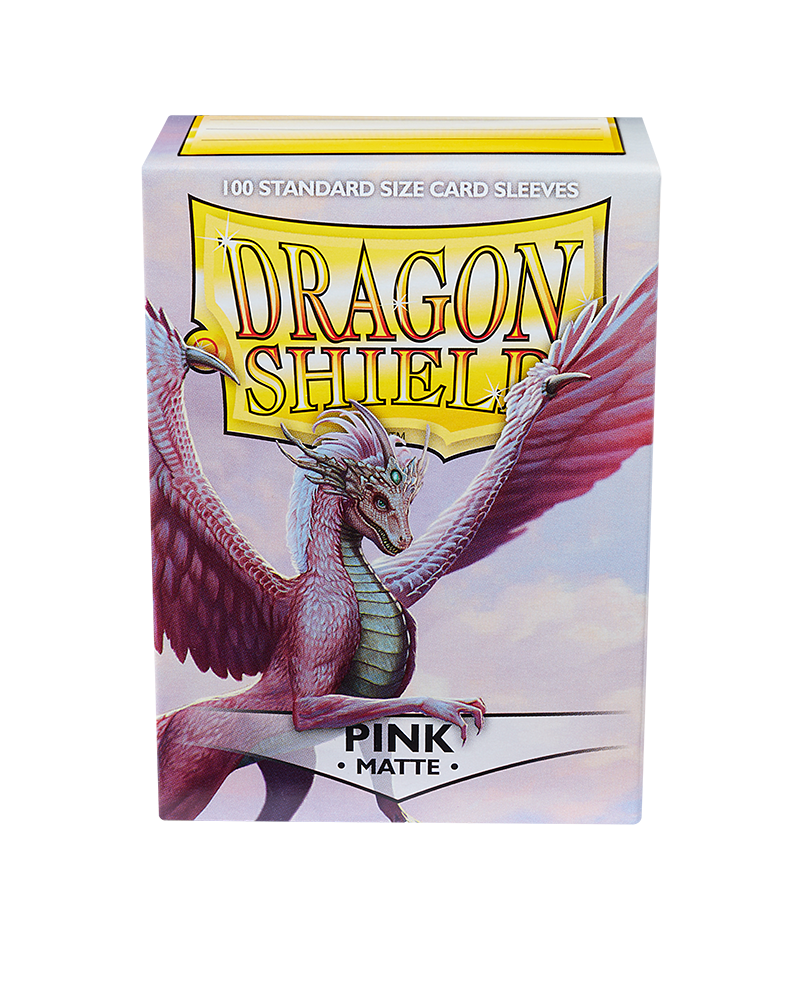 Dragon Shield: Matte Pink (100) Protective Sleeve
