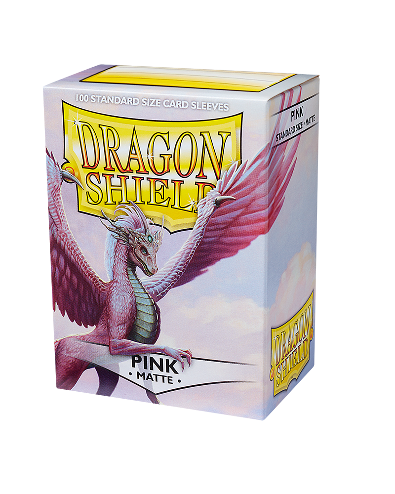 Dragon Shield: Matte Pink (100) Protective Sleeve