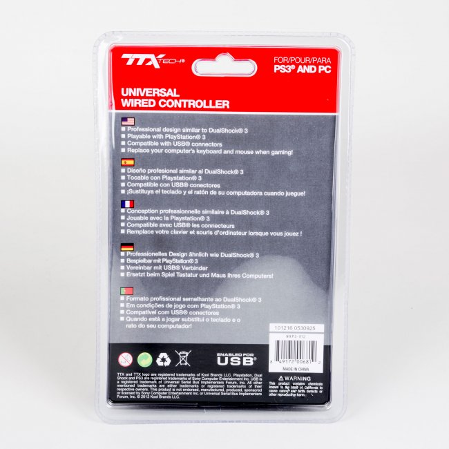 PlayStation 3 Wired USB Controller TTX - VGMX