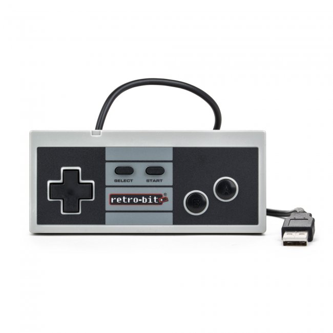 Wired USB Controller NES Design Retro8 Retro-Bit PC