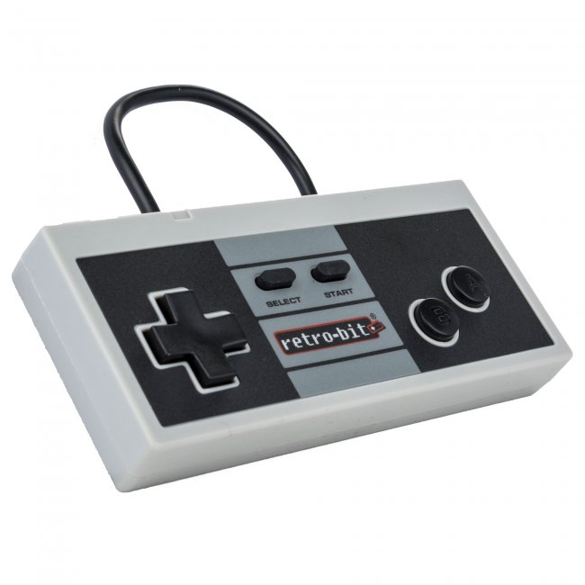 Wired USB Controller NES Design Retro8 Retro-Bit PC