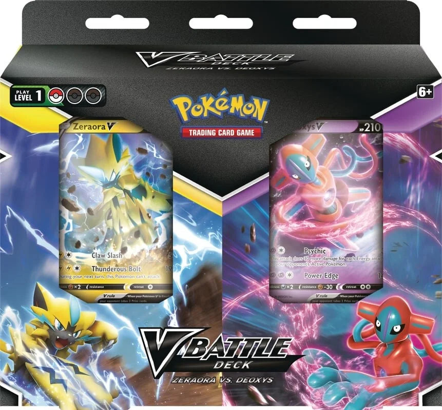 Pokémon - V Battle Deck - Deoxys vs Zeraora Bundle